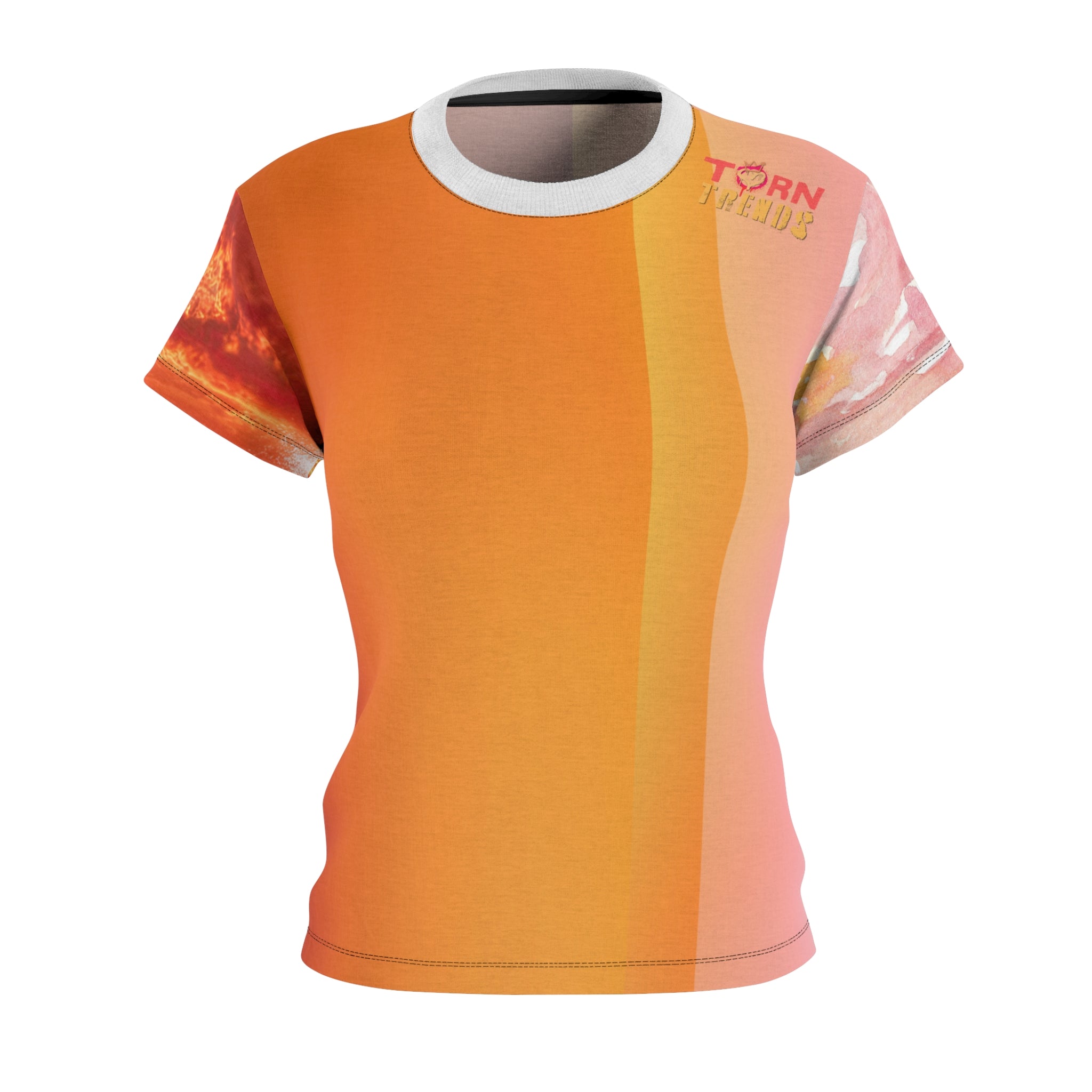 Torn Trends "Sunset" Sunny Summer Tear-It Tee