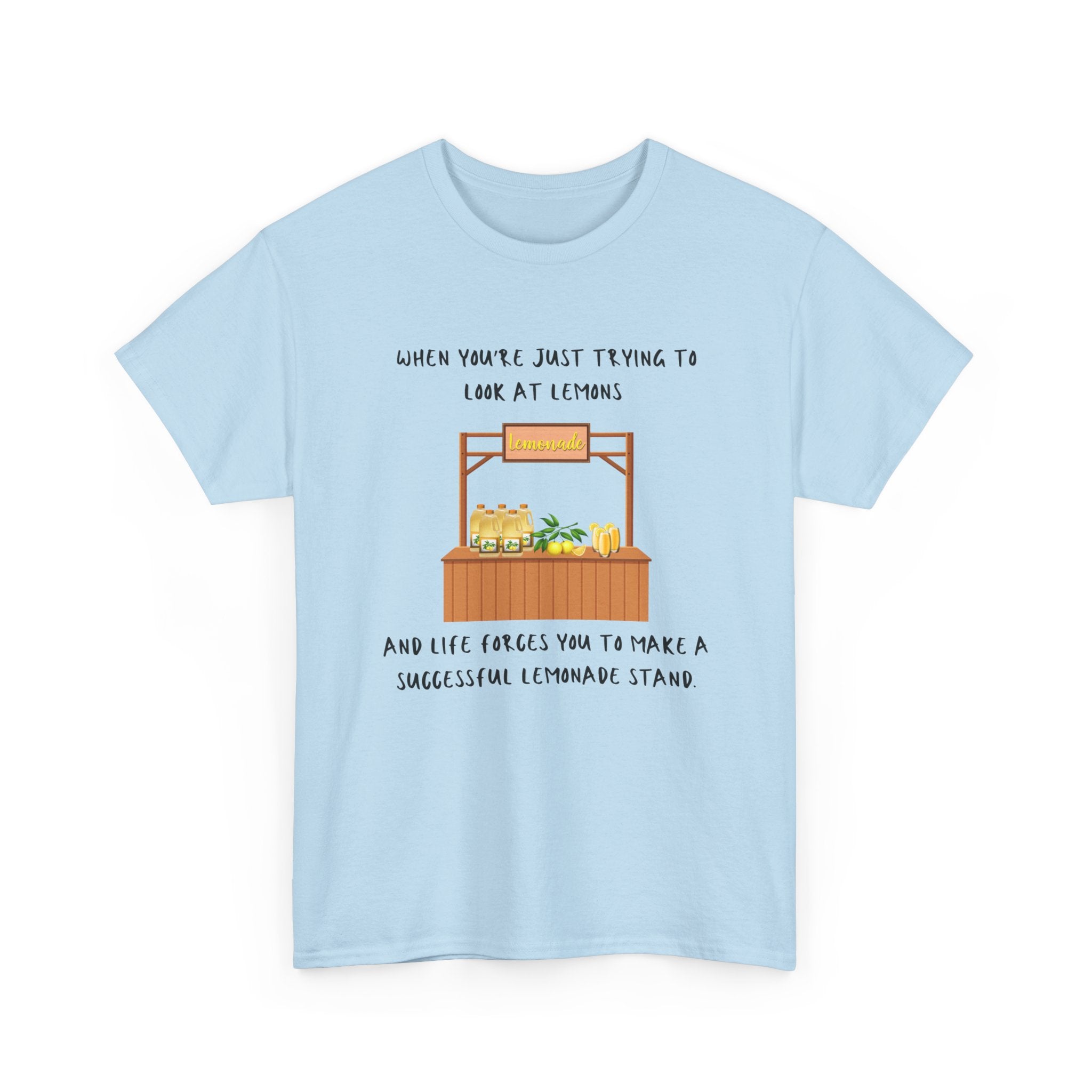 Lemonade stand humor t shirt successful business life tee shirt lemon shirt
