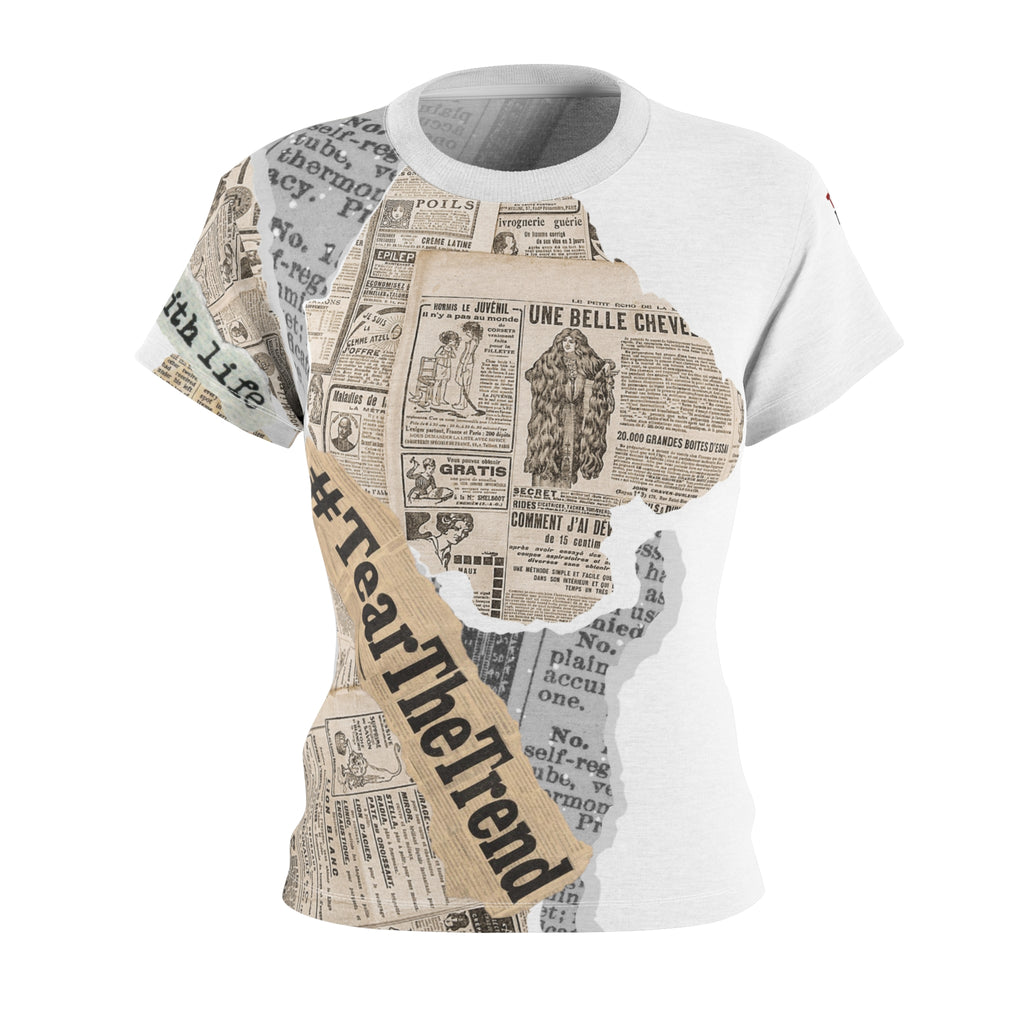 Torn Trend's "Newsline Tee" Street Beat Collection Tear-It Tee