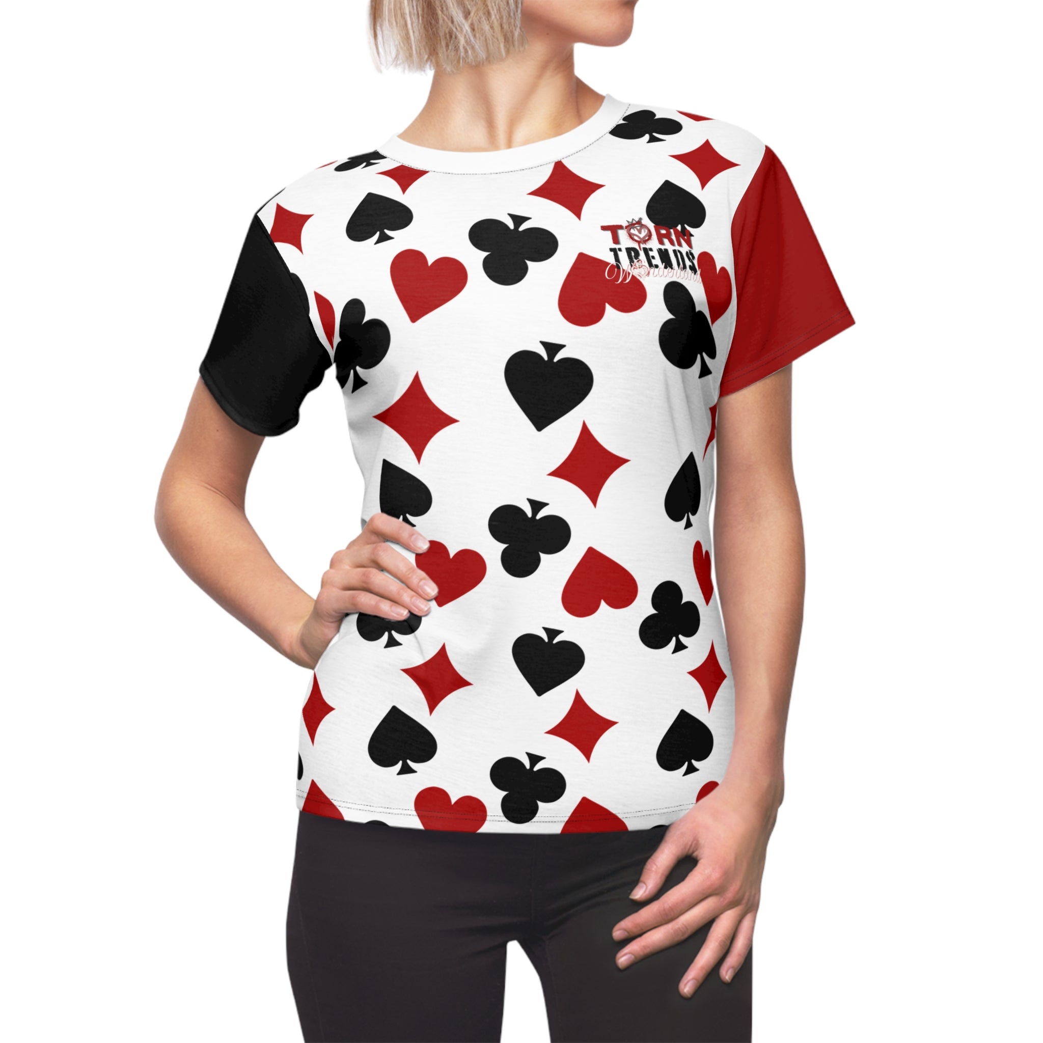 Torn Trends' "Off with the Threads" Wonderland Collection Tear-It Tee