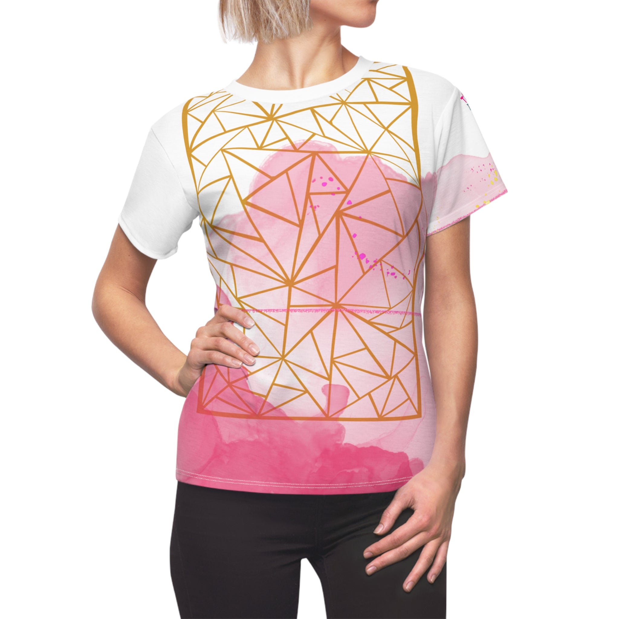 Torn Trends' "Geometric Freak"  Chic Freak Collection Tear-It Tee