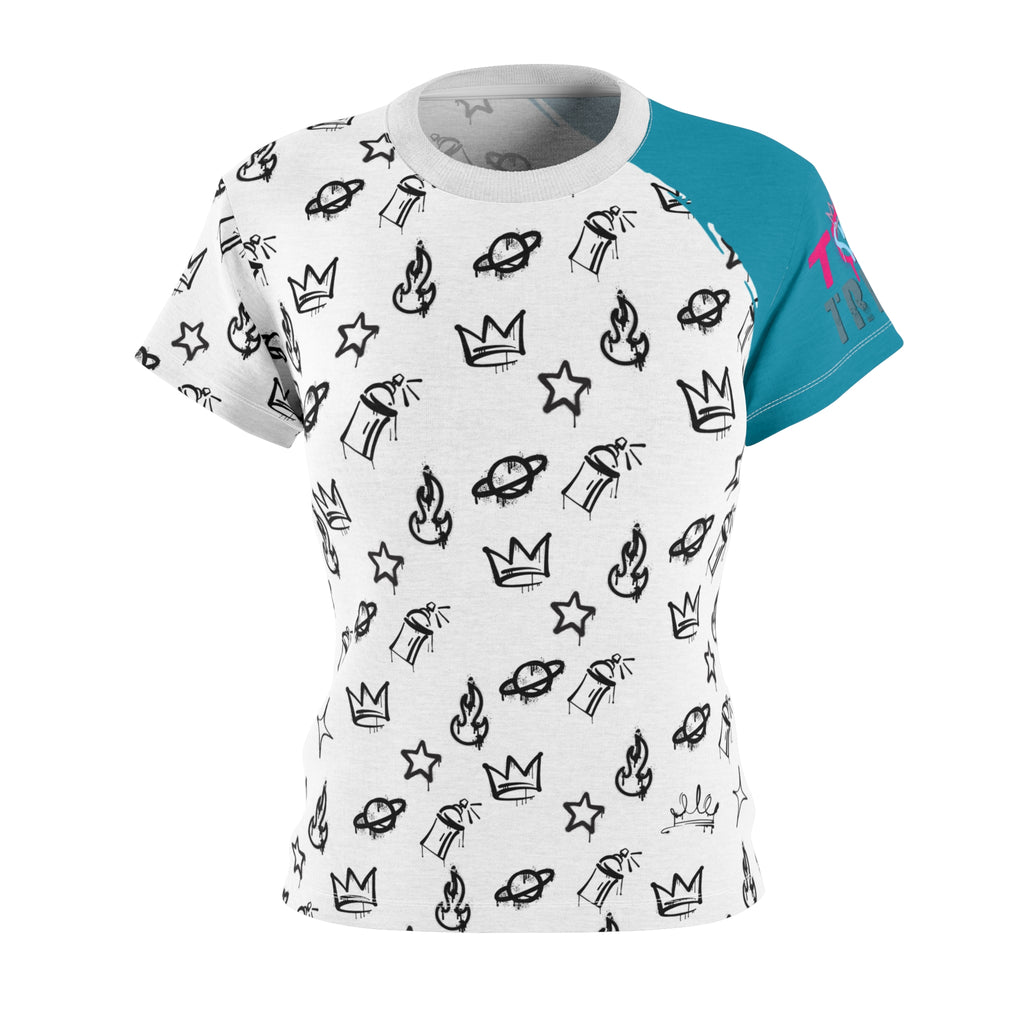 Torn Trends' "Graffiti Girl" Street Beats Collection Tear-It Tee