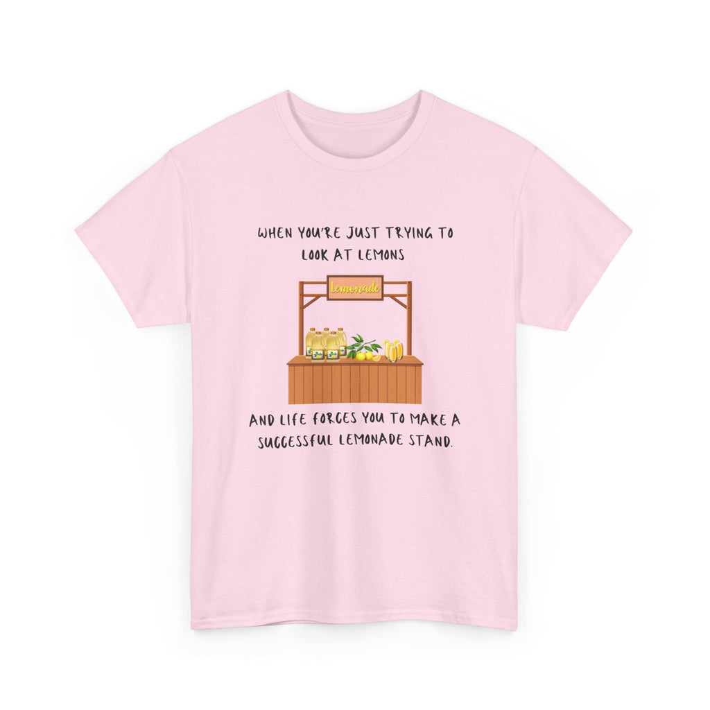 Lemonade stand humor t shirt successful business life tee shirt lemon shirt