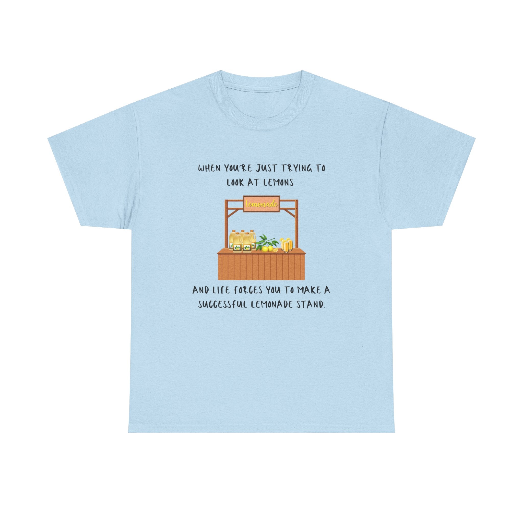 Lemonade stand humor t shirt successful business life tee shirt lemon shirt