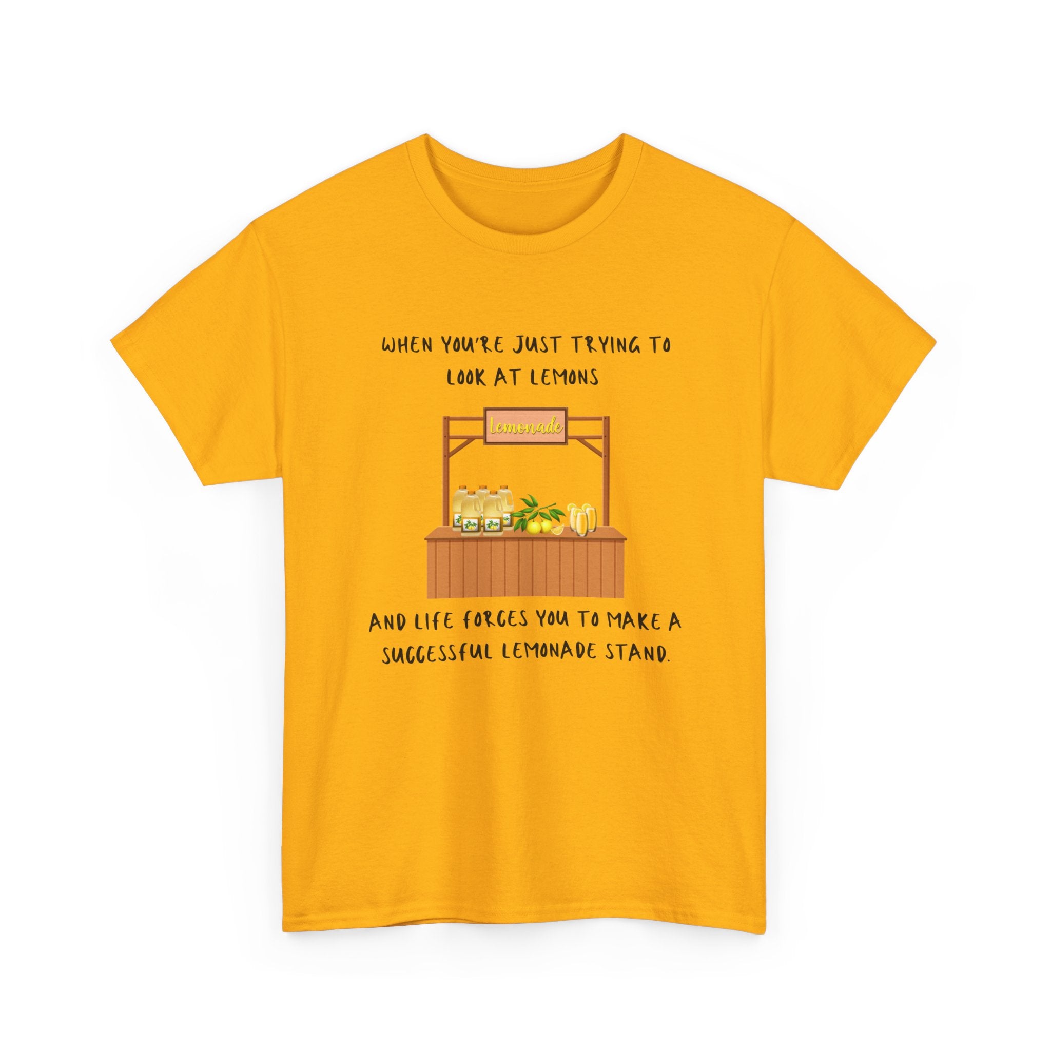 Lemonade stand humor t shirt successful business life tee shirt lemon shirt
