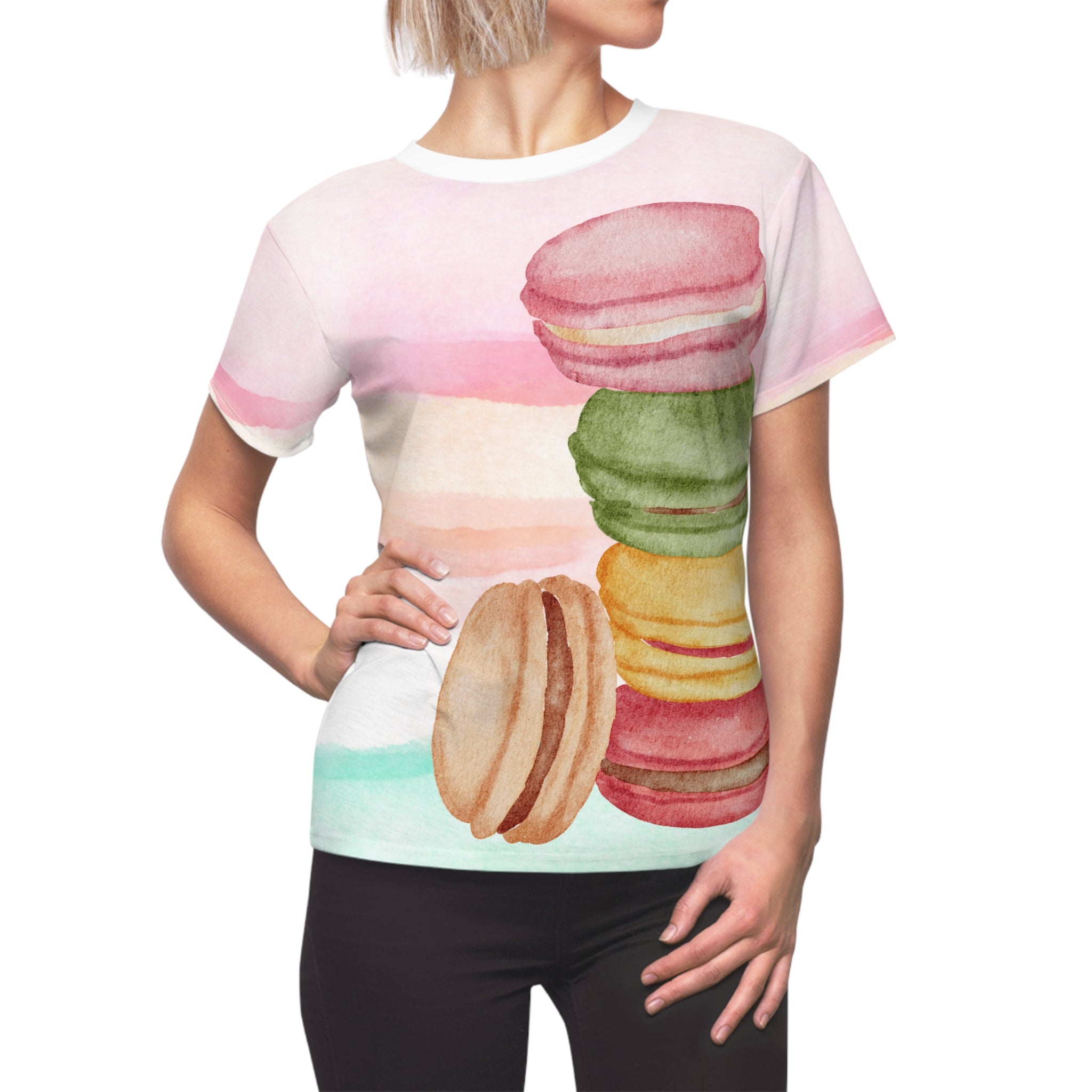 Torn Trends' "Marbled Macarons" Sweet Treat Collection Tear-It Tee