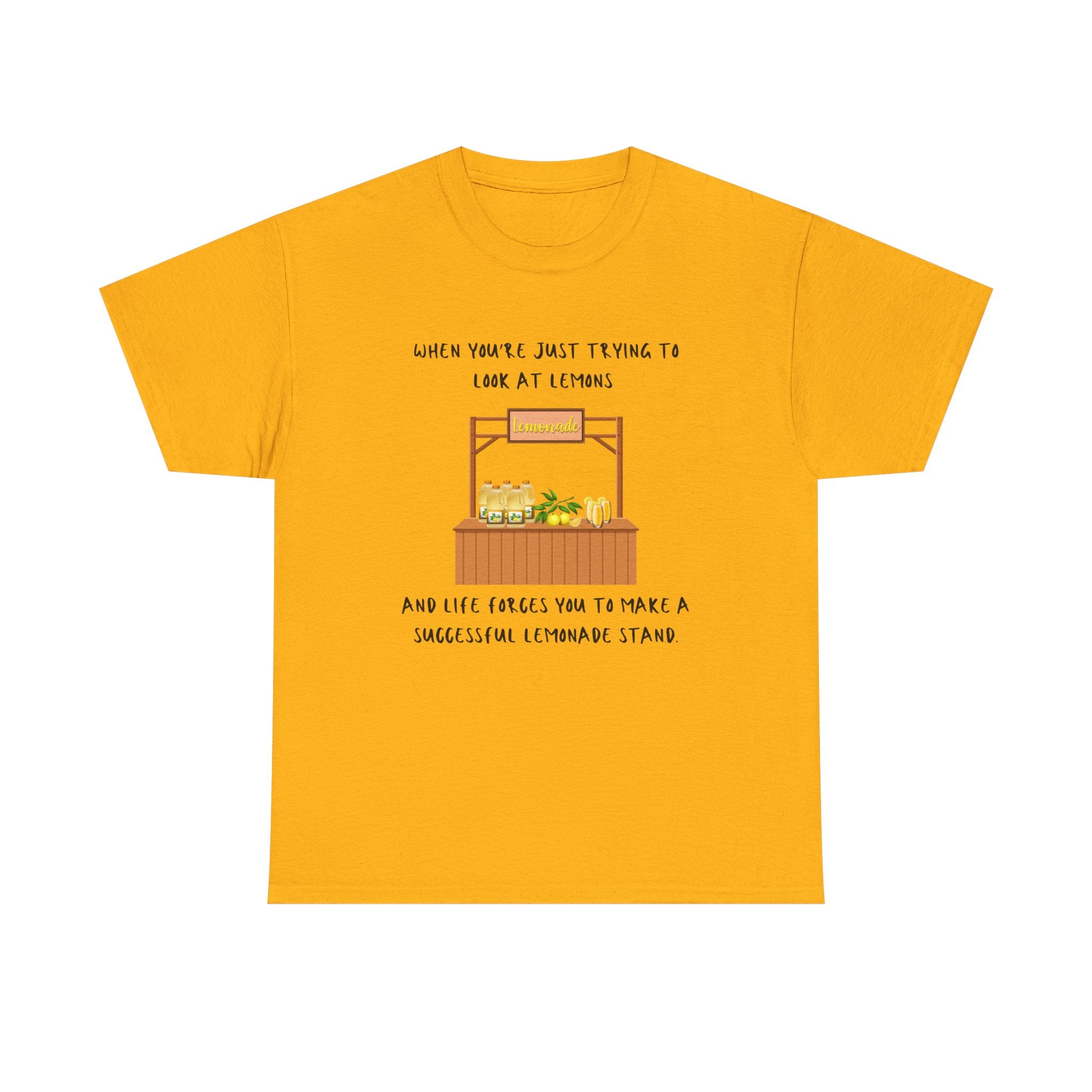 Lemonade stand humor t shirt successful business life tee shirt lemon shirt