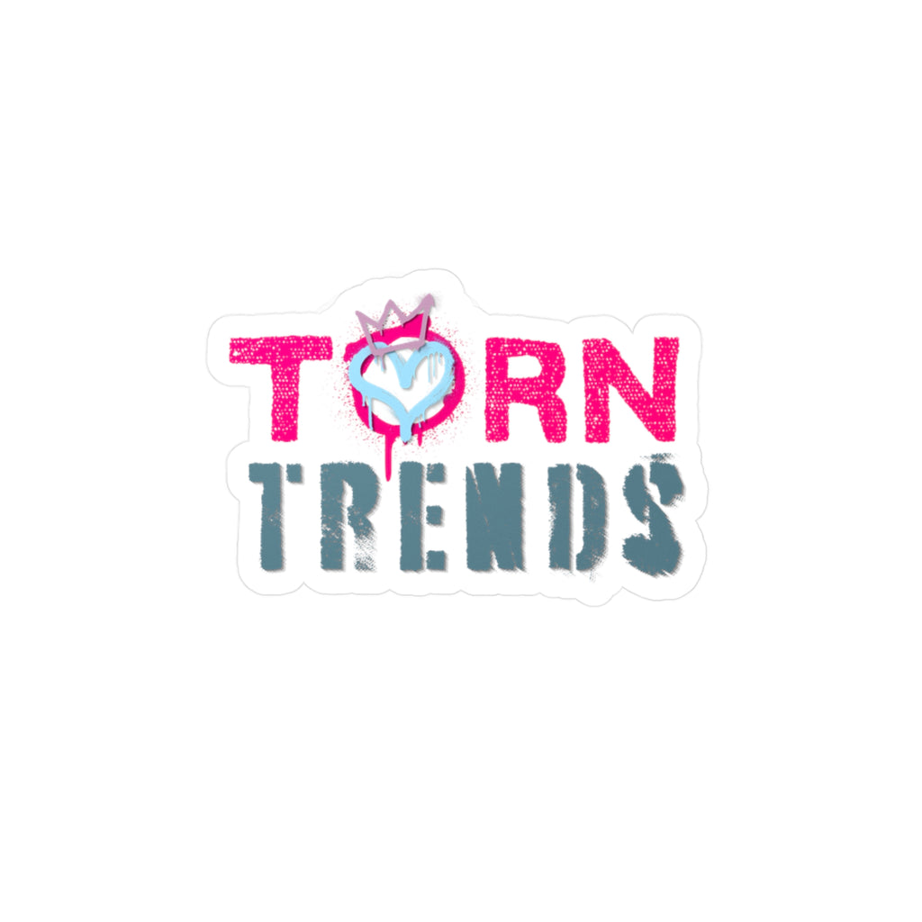 Torn Trends Logo Kiss-Cut Vinyl Decals