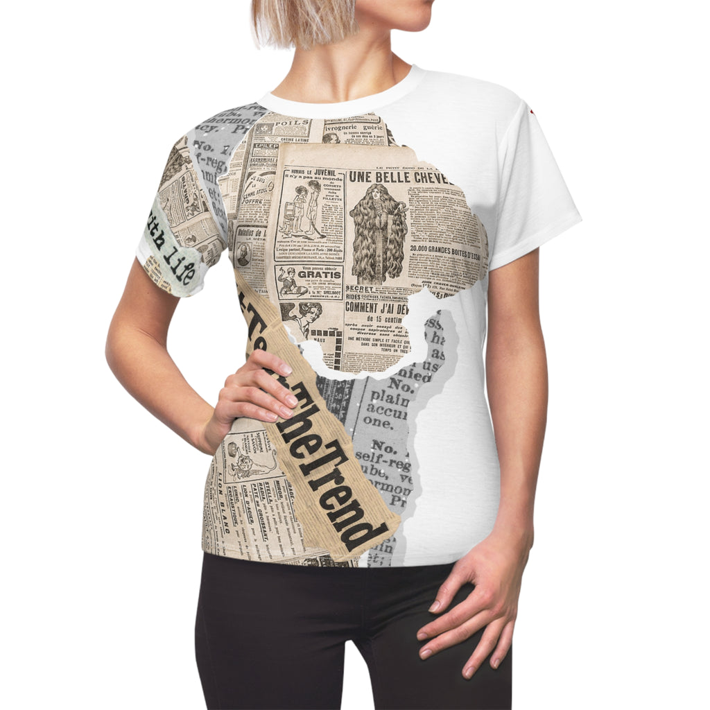 Torn Trend's "Newsline Tee" Street Beat Collection Tear-It Tee
