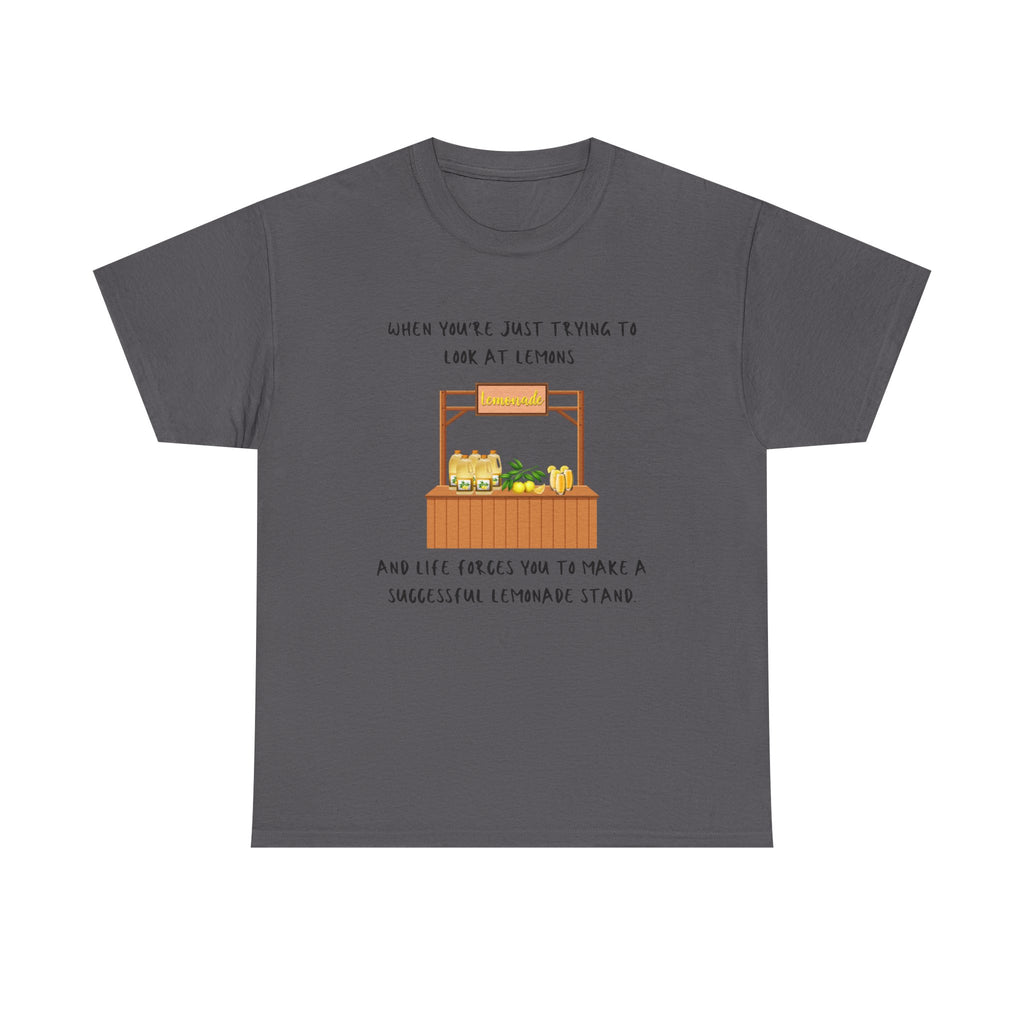 Lemonade stand humor t shirt successful business life tee shirt lemon shirt