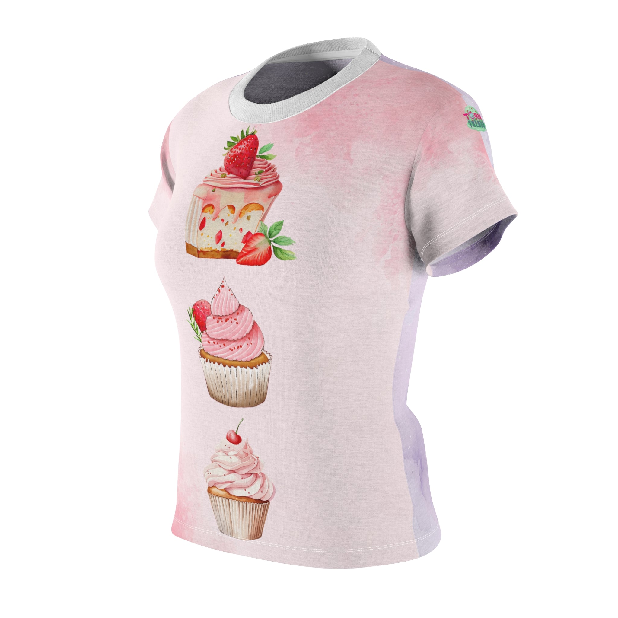 Torn Trends' "Classic Cupcake" Sweet Treat Collection Tear-It Tee