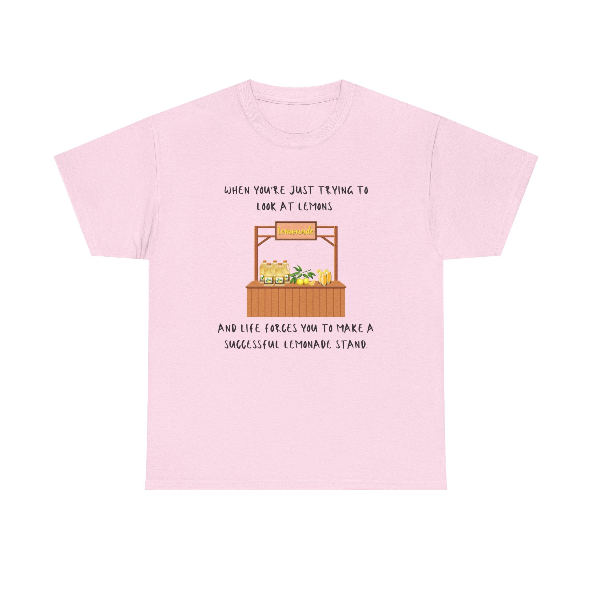 Lemonade stand humor t shirt successful business life tee shirt lemon shirt