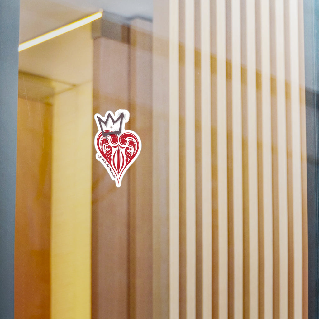 "Off with the Threads" Wonderland inspired collection Kiss-Cut Vinyl Decals