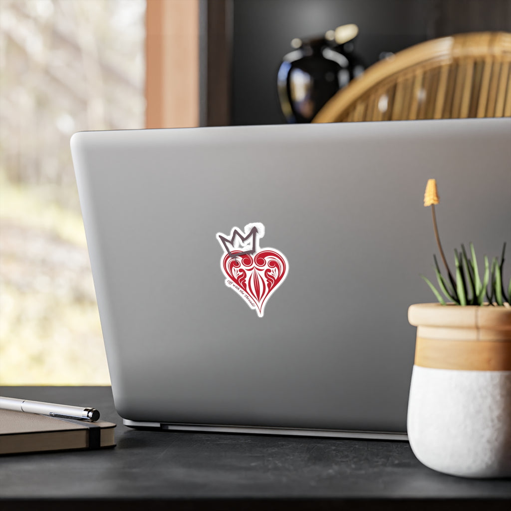 "Off with the Threads" Wonderland inspired collection Kiss-Cut Vinyl Decals