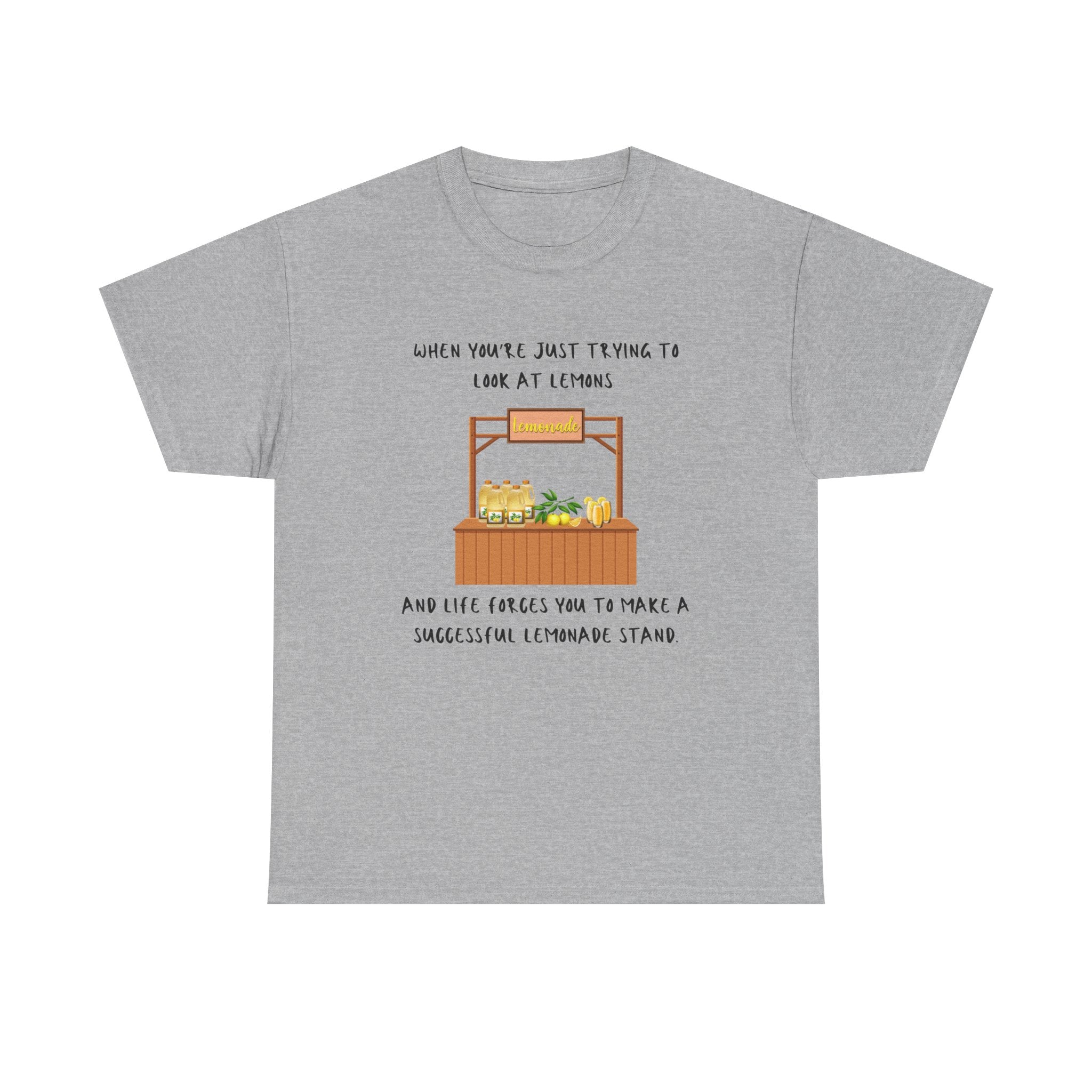 Lemonade stand humor t shirt successful business life tee shirt lemon shirt