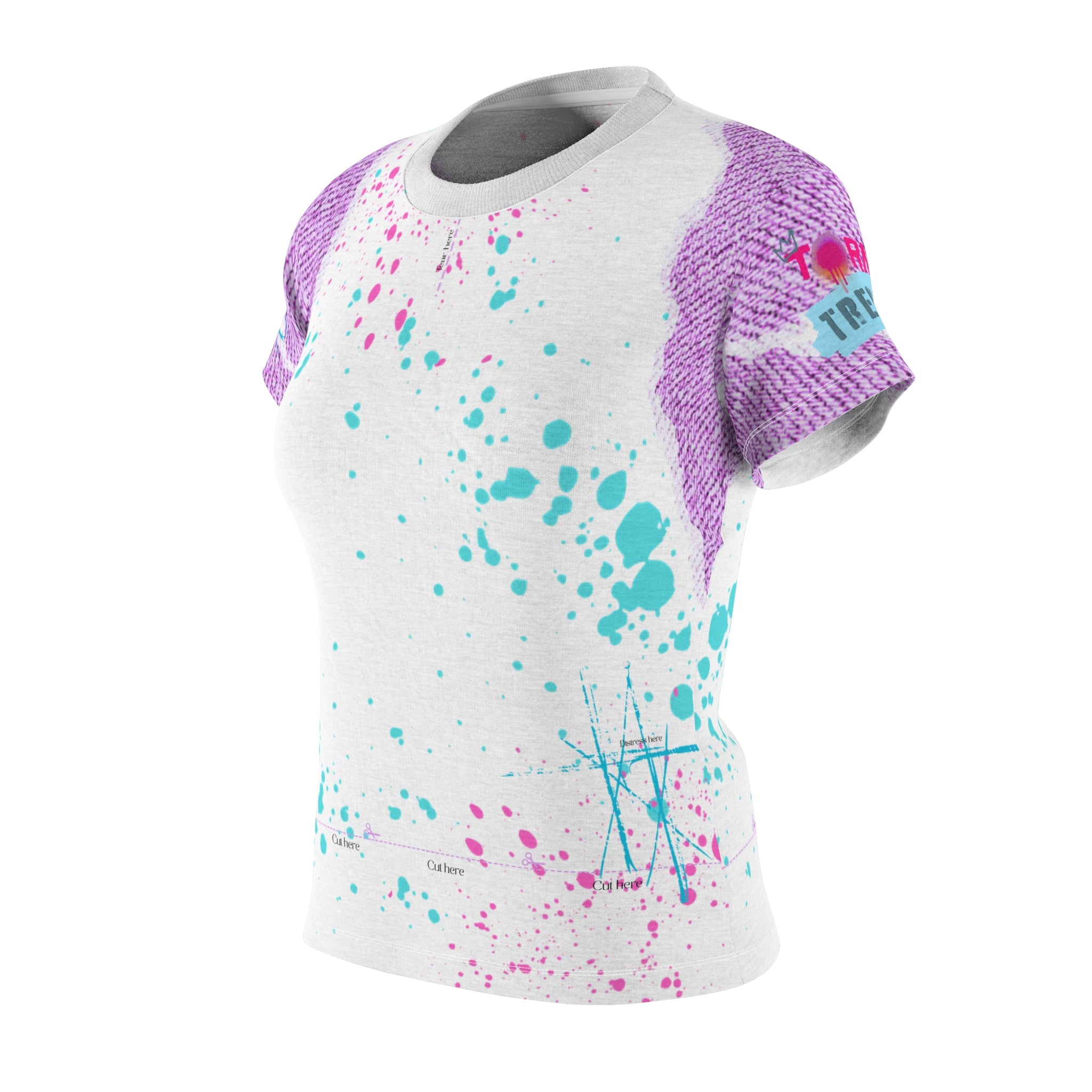 Torn Trends' "Creative Distress" Original Collection Tear-It Tee