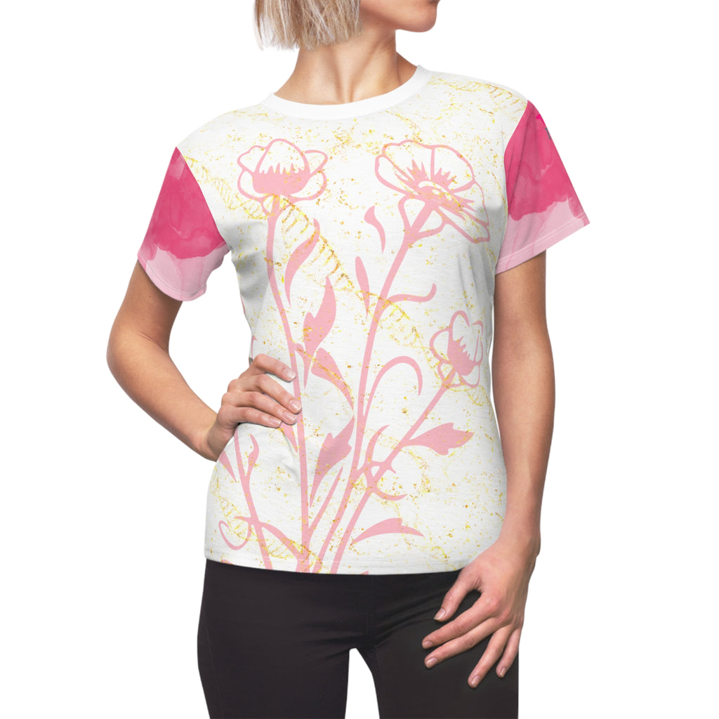 Torn Trends' "Floral Freak" Chic Freak Collection Tear-It Tee