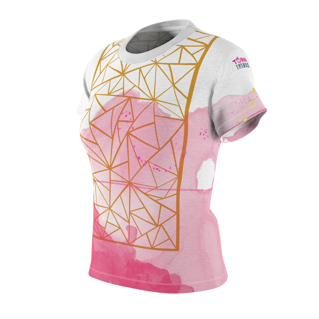 Torn Trends' "Geometric Freak"  Chic Freak Collection Tear-It Tee